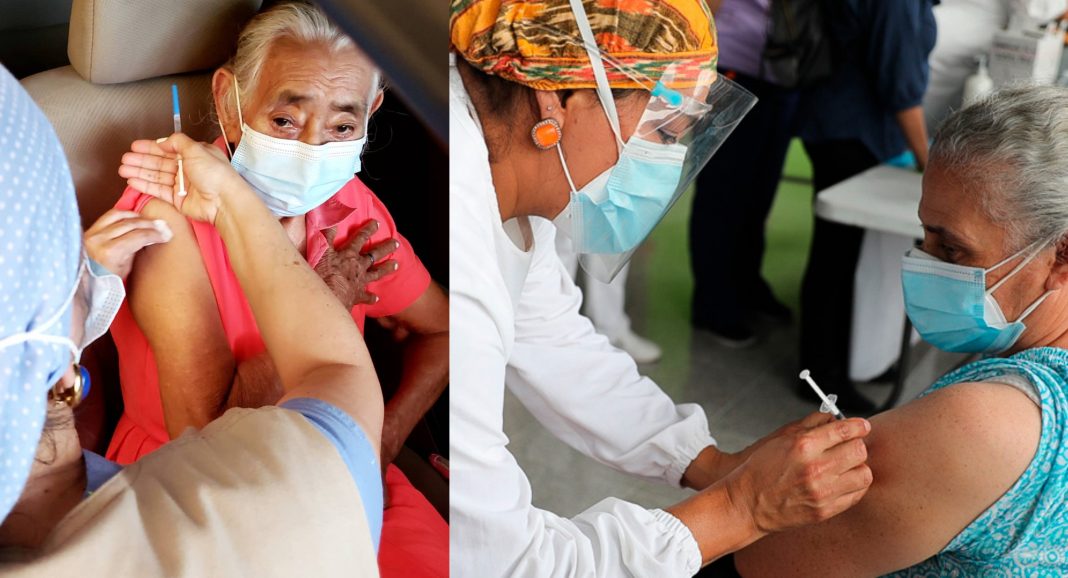 Vacunación tercera edad Tegucigalpa