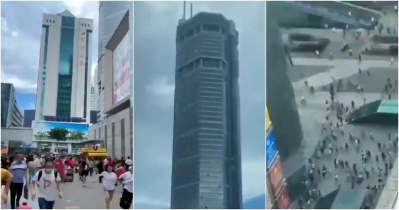 Rascacielos se mueve China