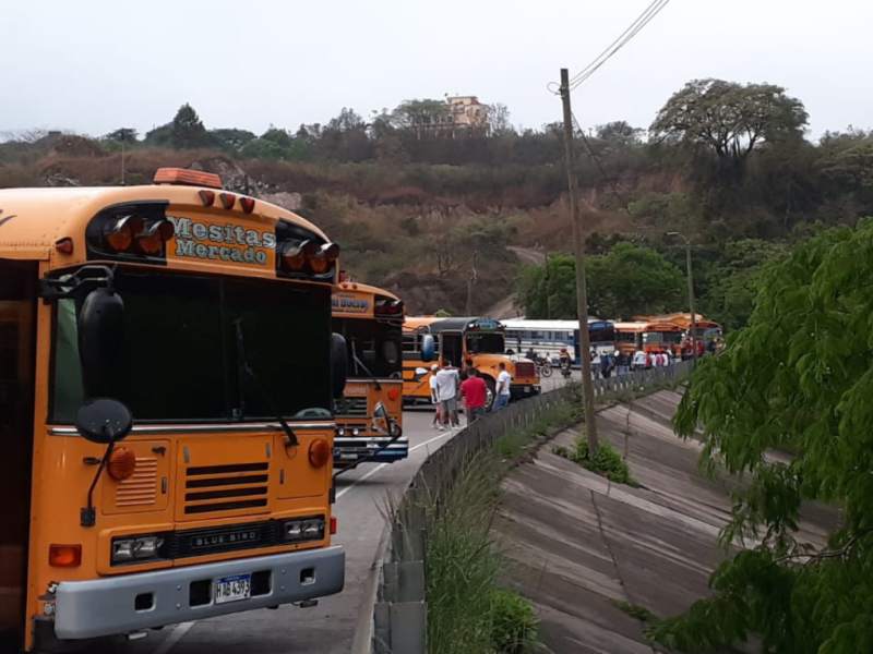 Paro transporte Honduras