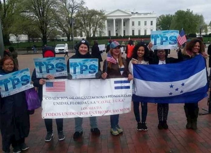 Convocan hondureños EEUU protestas TPS