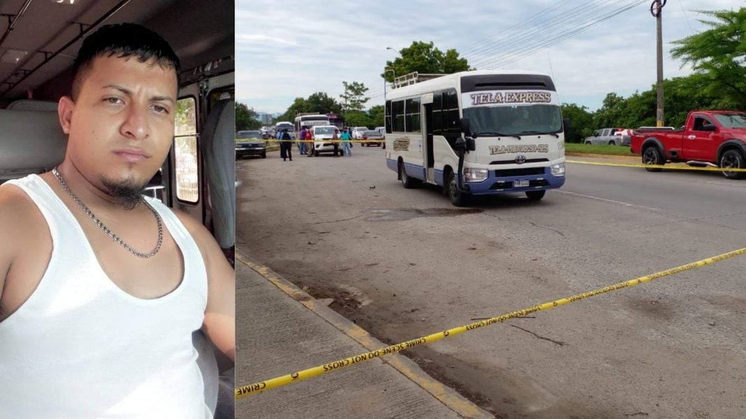 matan conductor bus La Lima