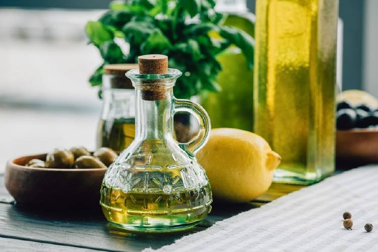 cura del aceite de oliva y limón