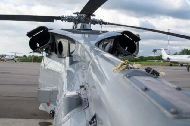Helicóptero presidente de Colombia