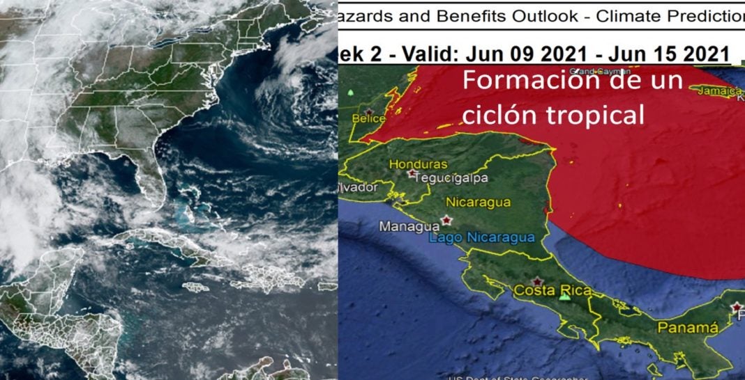 Posible formación ciclón tropical Atlántico