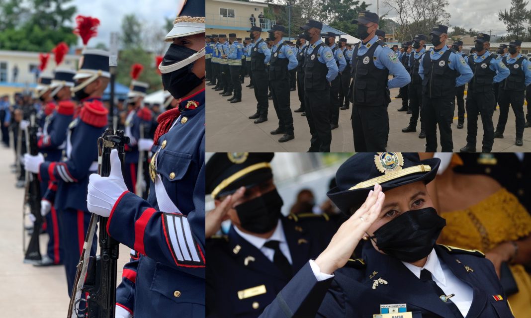 Celebración día policía hondureño