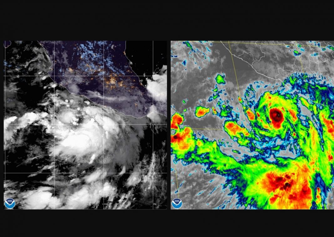 tormenta enrique en México