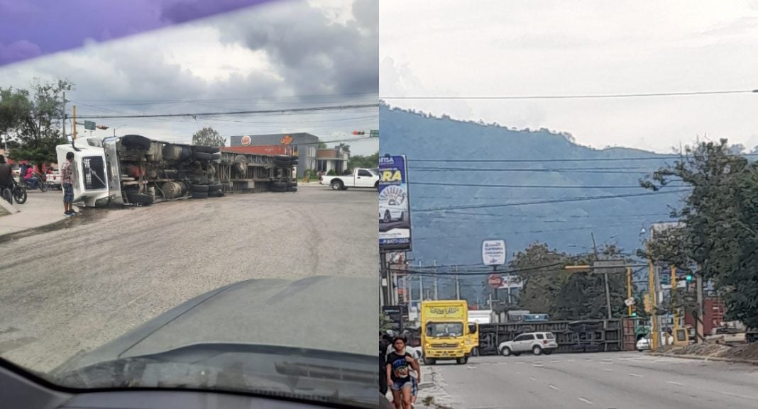 tráfico en carretera de Choloma a SPS