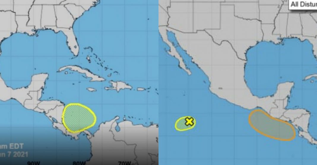 Dos huracanes Honduras