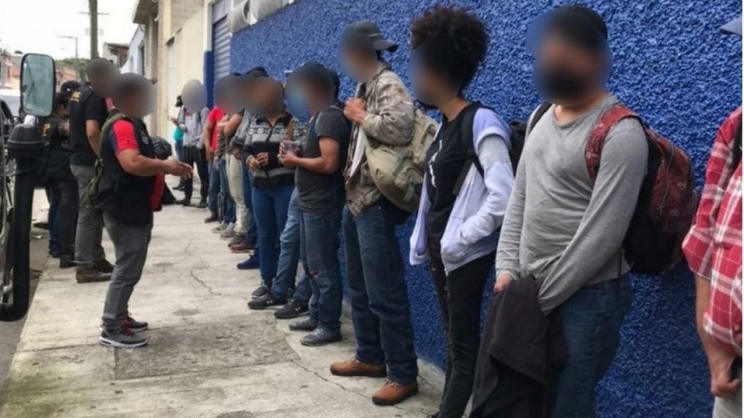 capturan emigrantes hondureños Guatemala