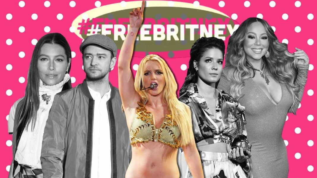 Famosos apoyo Britney Spears