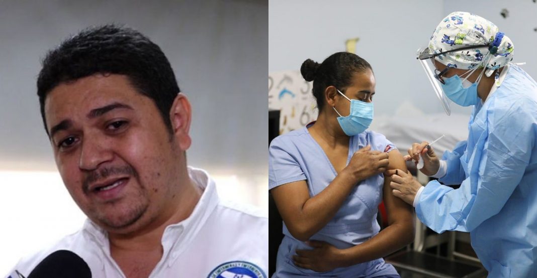 enfermeras no vacunadas en Honduras
