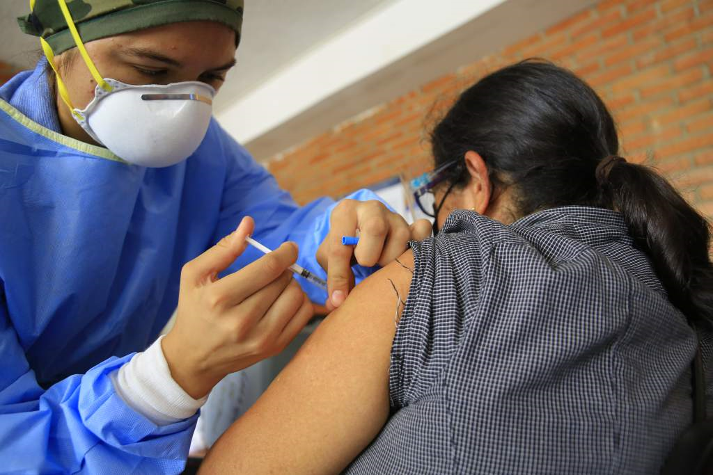 Hondureños vacunados segunda dosis