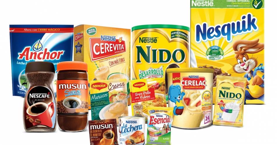 Productos Nestlé saludables
