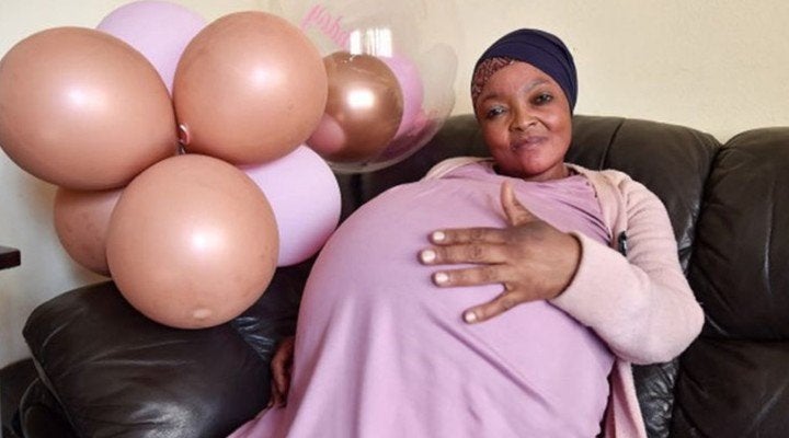 Africana 10 bebés nunca estuvo embarazada