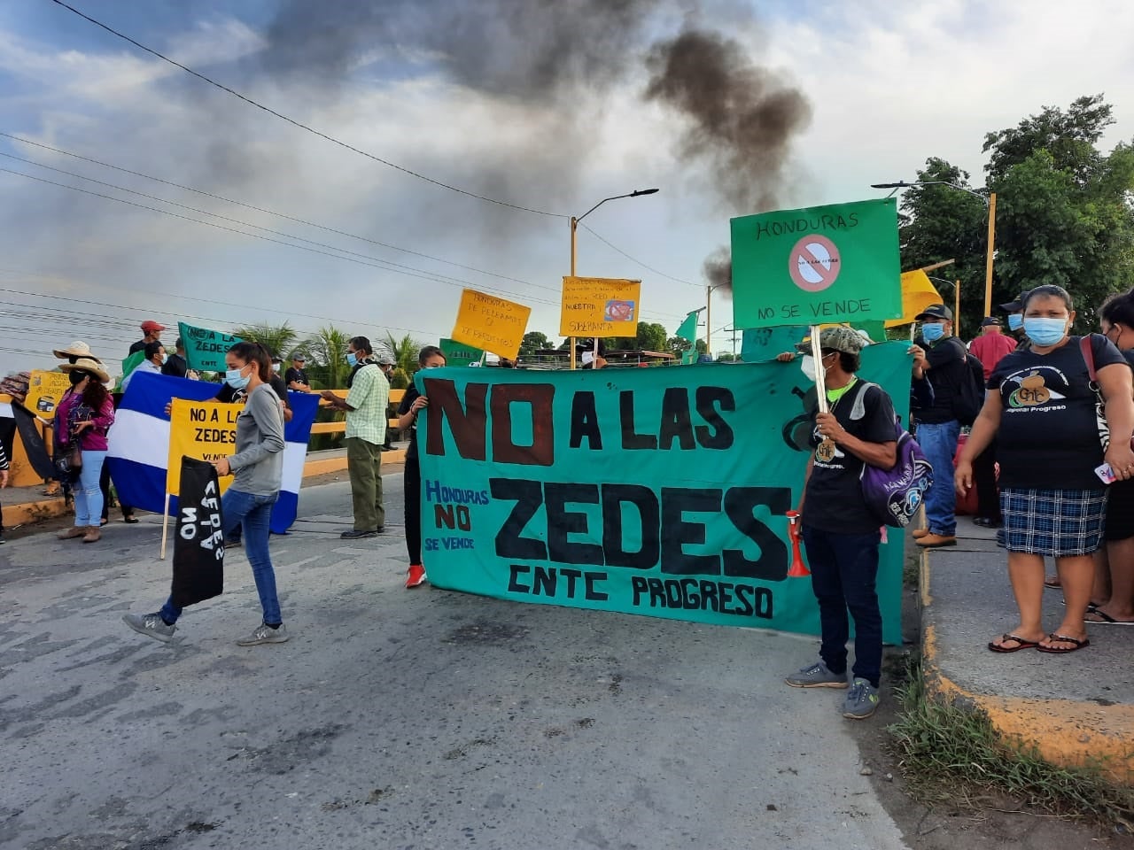 protesta contra las ZEDES