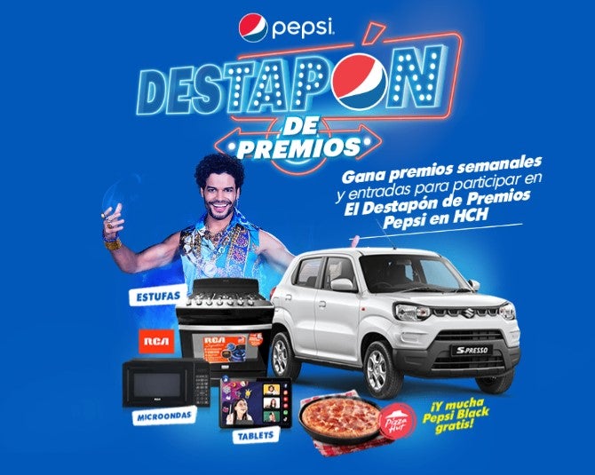 "Destapón de premios" Pepsi lanza nueva promoción