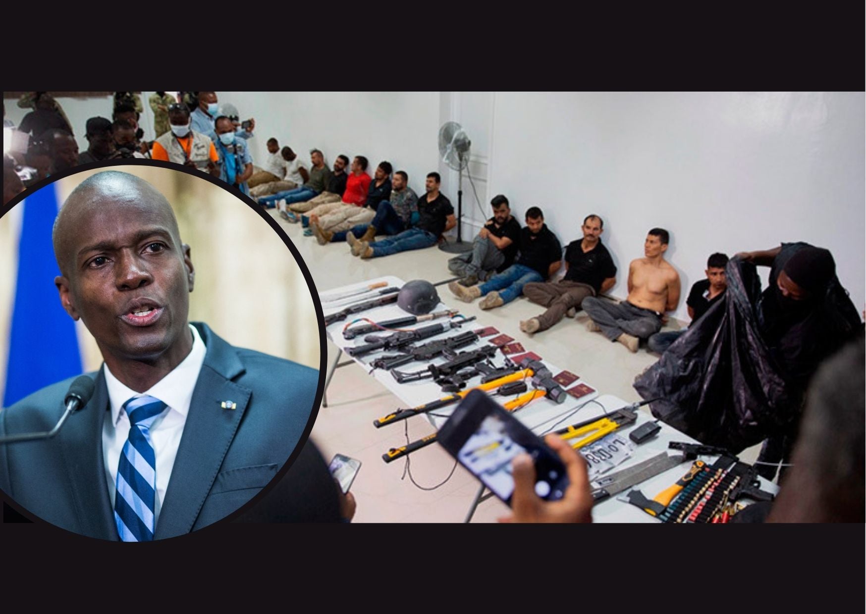 detenidos presidente de haití