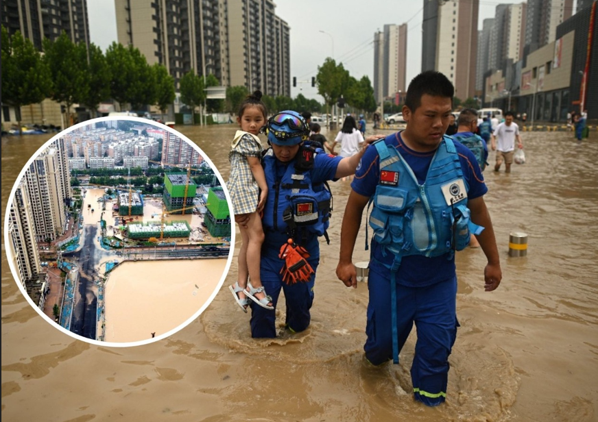 Rescatistas siguen buscando a ocho personas que desaparecieron durante el caos por las inundaciones.