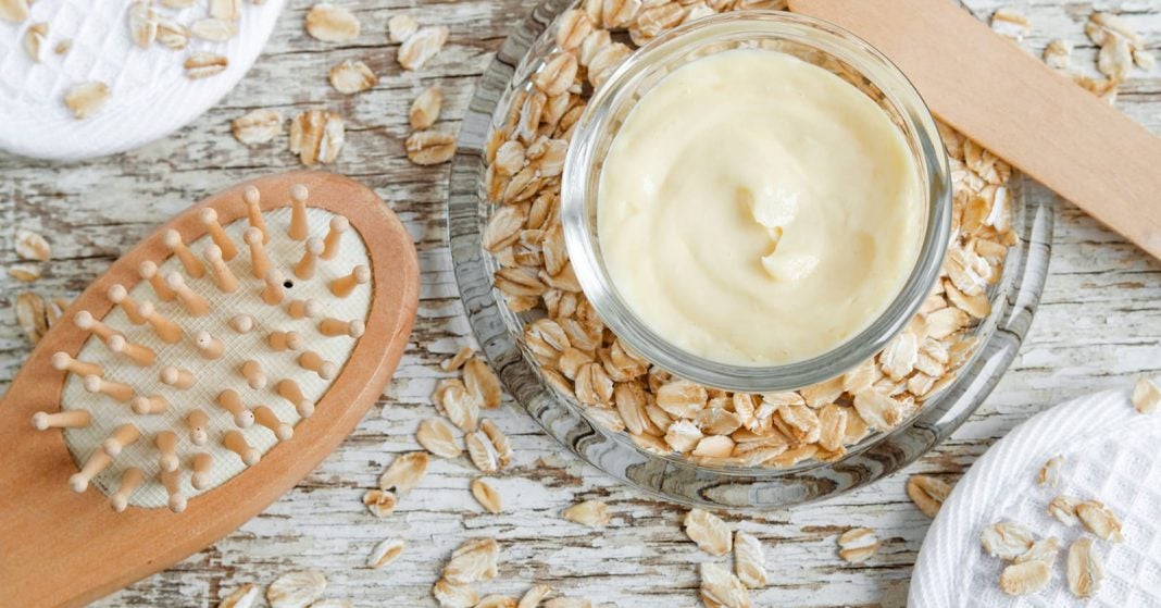 Acondicionador de avena, un remedio para el cabello maltratado