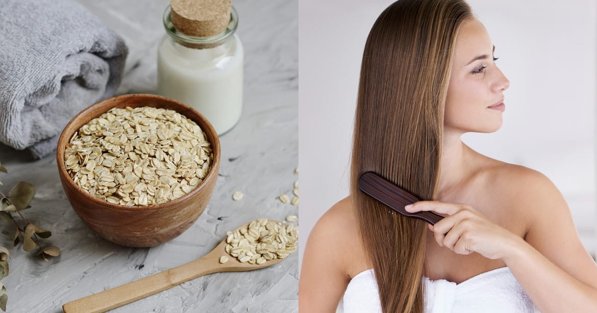 Acondicionador de avena, un remedio para el cabello maltratado