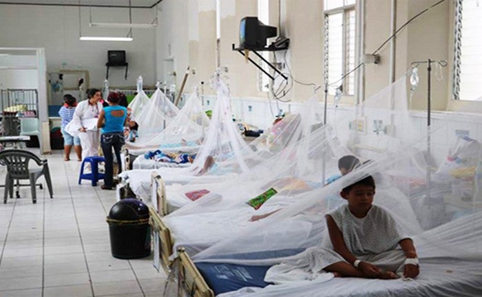 casos de dengue Honduras 2021
