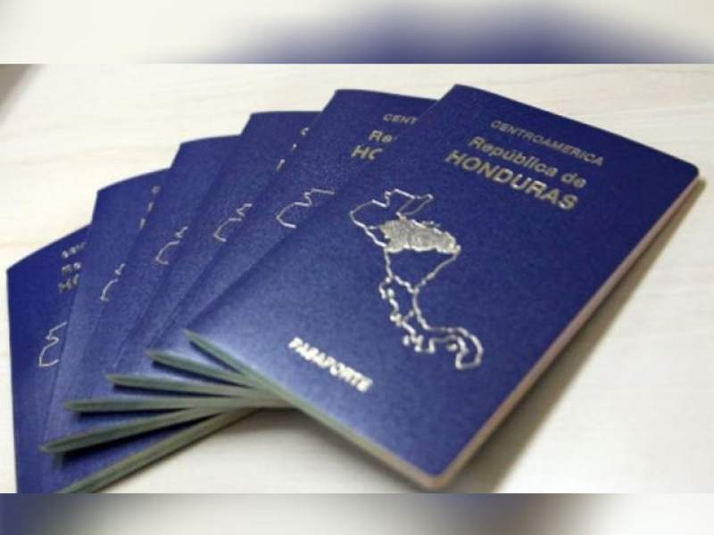 Emisión de pasaportes hondureños