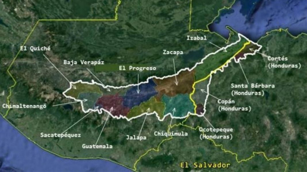 Destrucción cuenca río Motagua