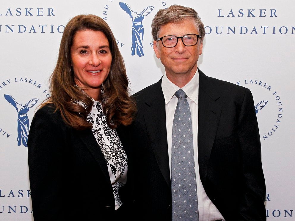Bill Gates amante y Melind