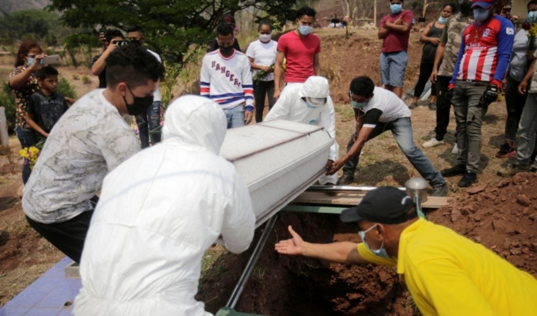 muertes COVID Honduras