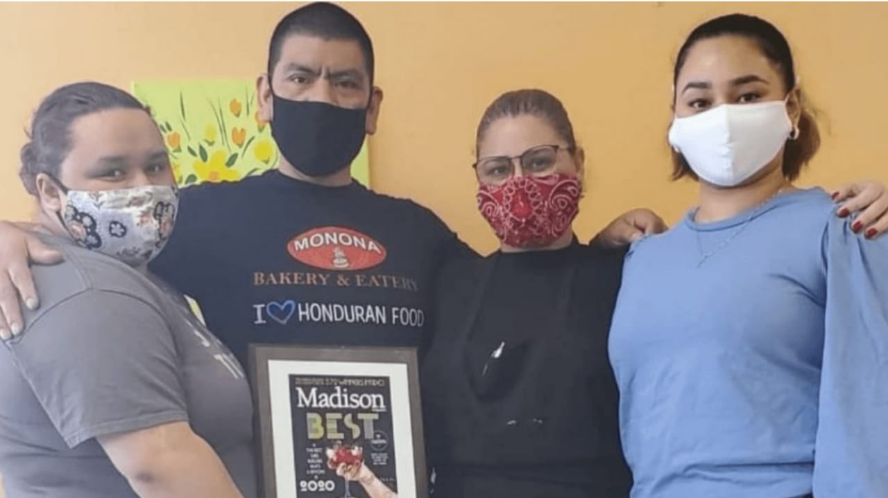familia hondureña triunfa en EEUU