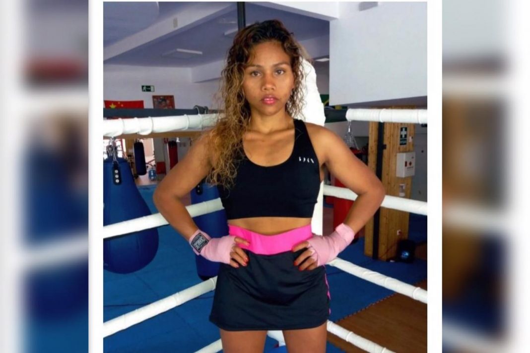Boxeadora hondureña en España