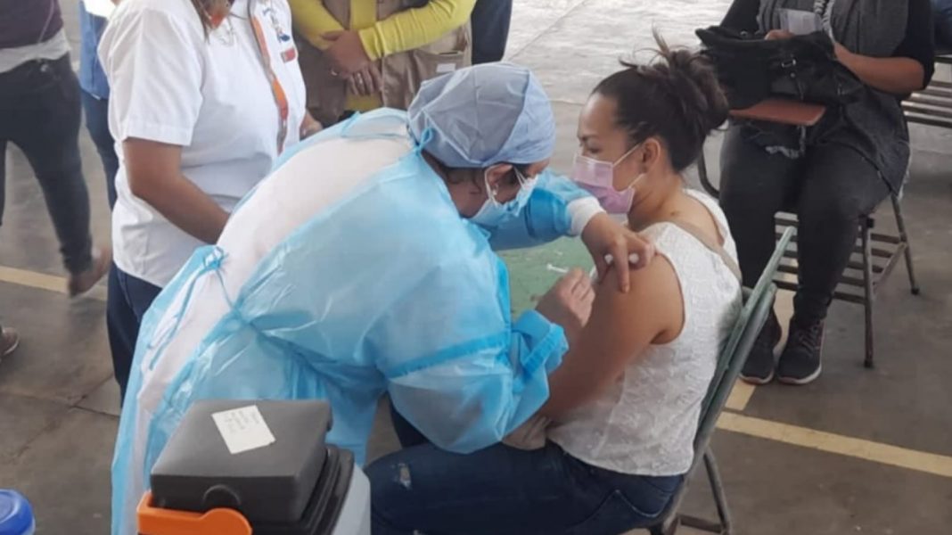 vacunación en Tegucigalpa