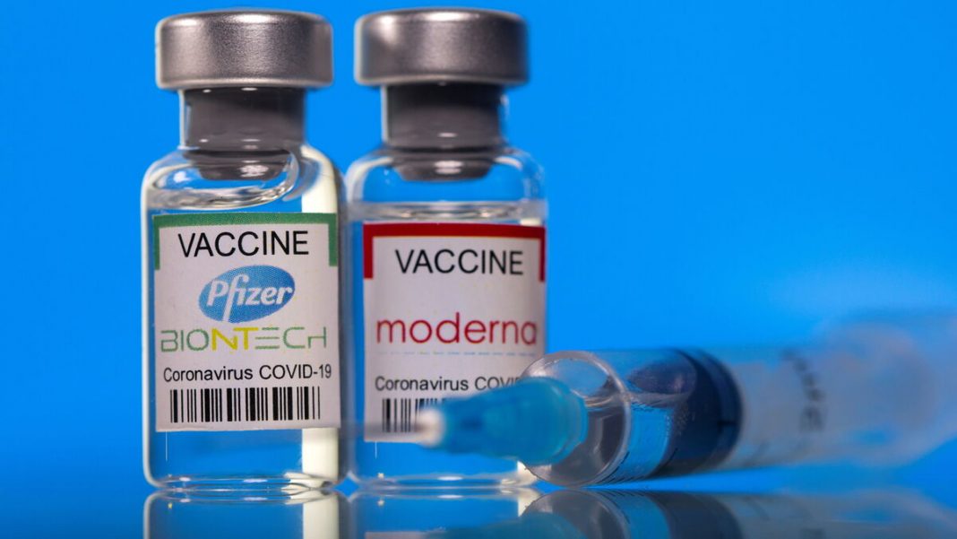 anticuerpos de vacuna moderna pfizer