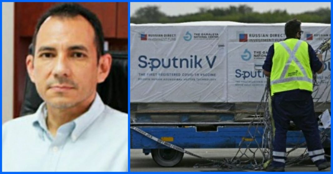llegada de vacunas Sputnik a Honduras
