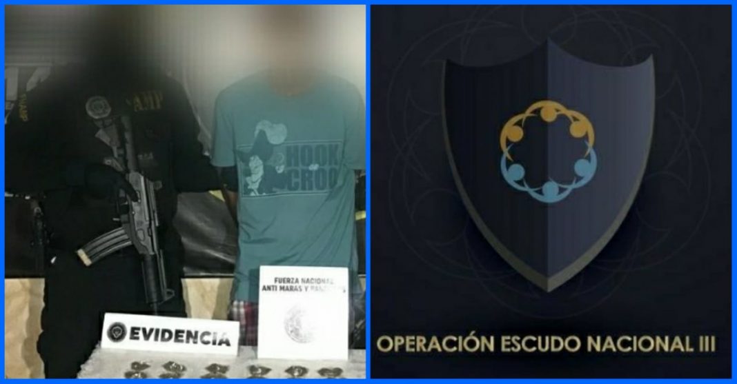 detenidos Operativo Escudo Nacional