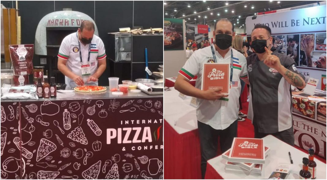 hondureño gana concurso de pizza