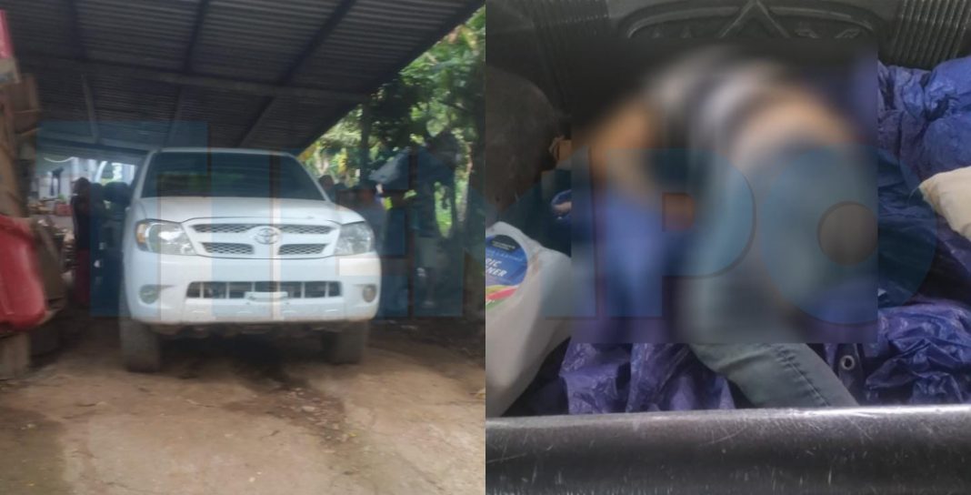 hallan cuerpo en carro del alcalde de Atima