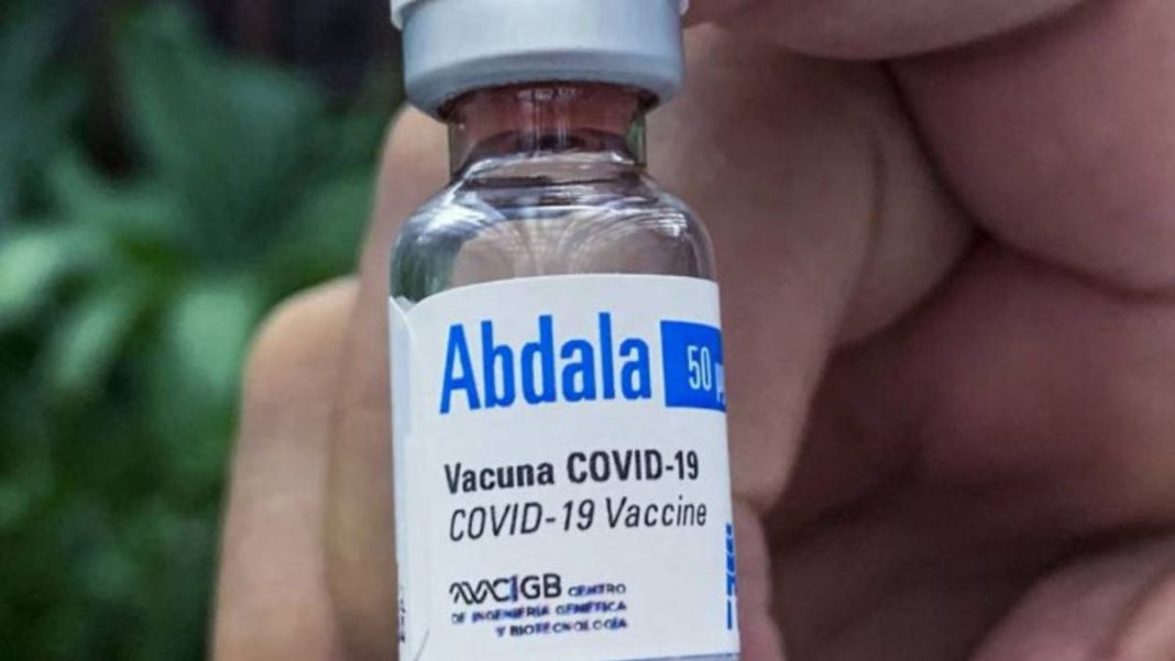 Actualmente se cree que la vacuna Abdala tiene un 92 % de eficacia contra la COVID.