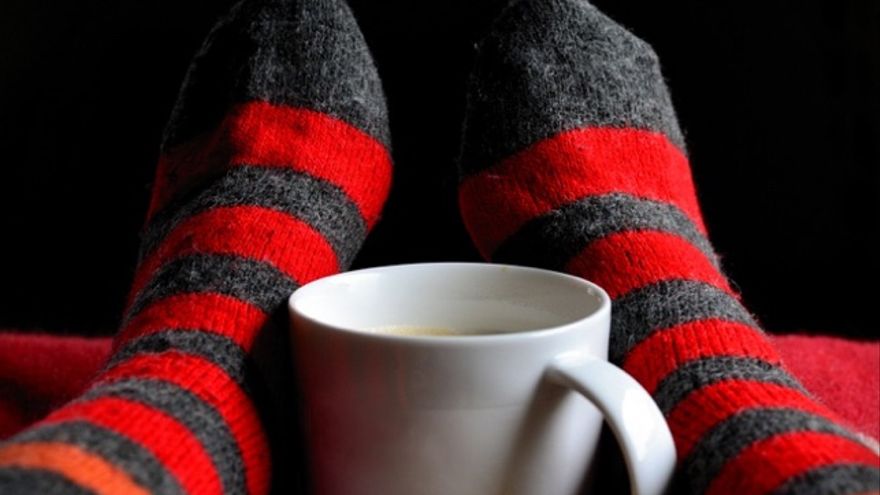 Una excelente idea para disminuir lo frío, es usar calcetines.