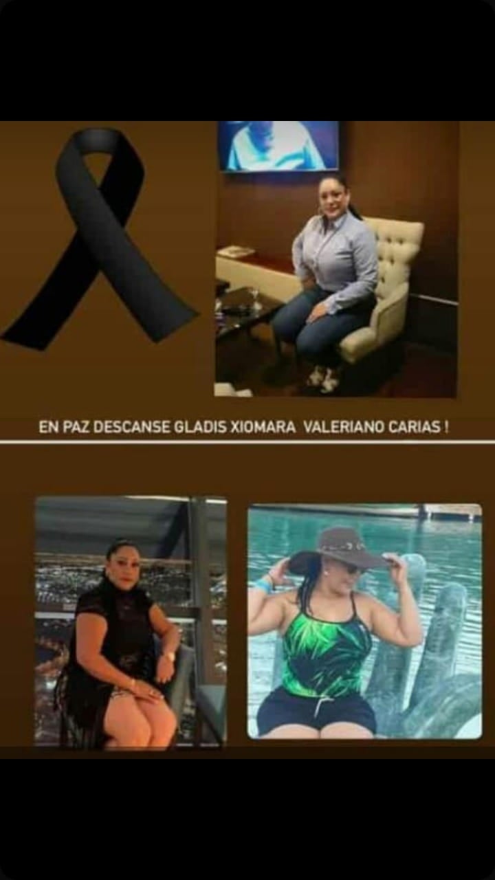 Familiares de la víctima han colocado mensajes de pesar y fotos en redes sociales.