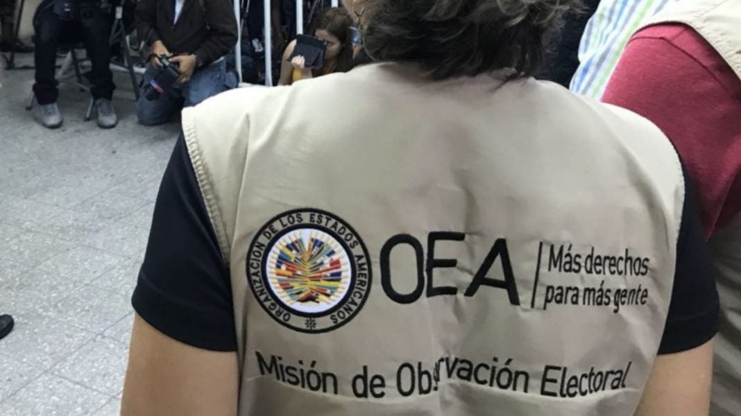 Honduras OEA observadores electorales