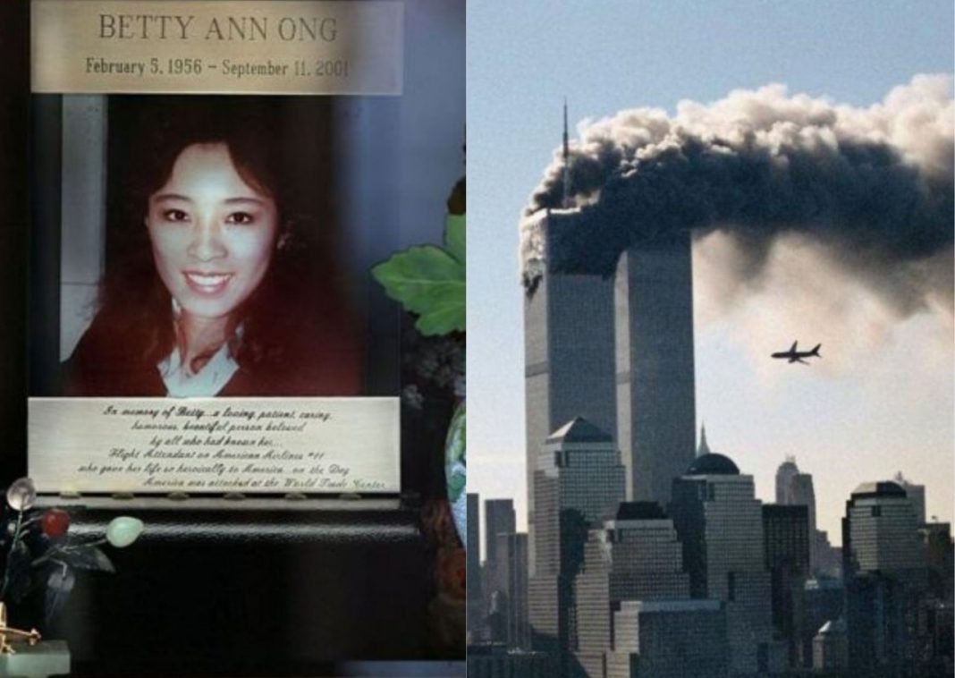 atentado del 9-11 llamada azafata