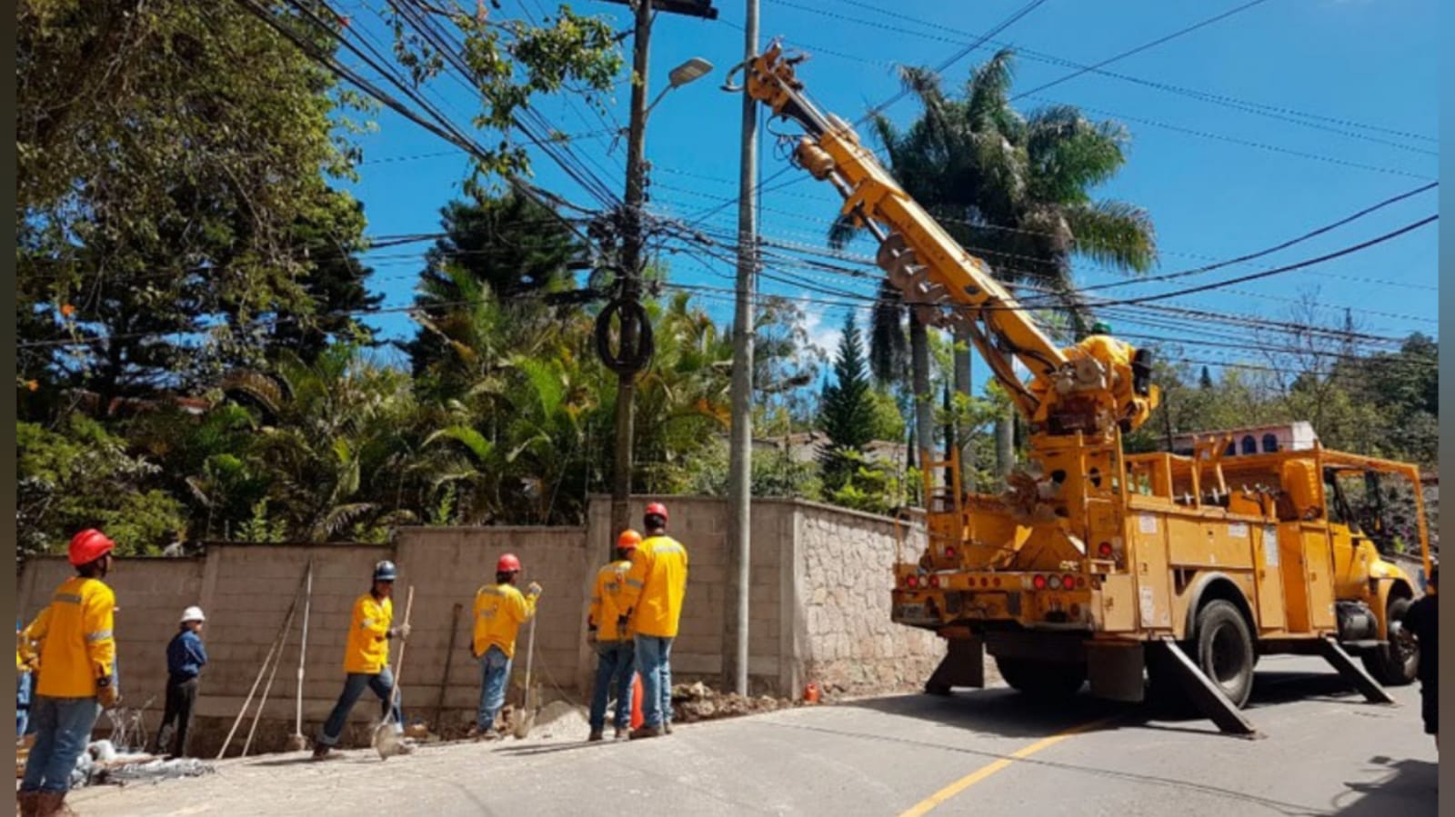 cortes de energía en Honduras el lunes