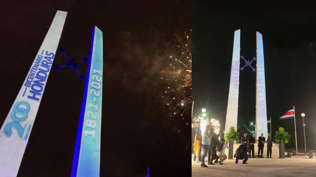 Monumento Bicentenario Tegucigalpa