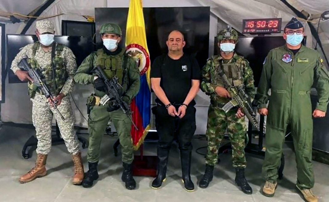 Capo del narcotráfico en Colombia
