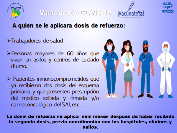 Vacunación jueves 28 octubre