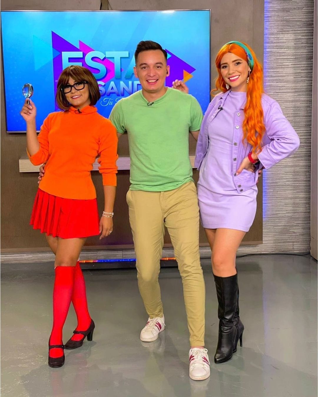 Asi se disfrazaron los presentadores hondureños para Halloween