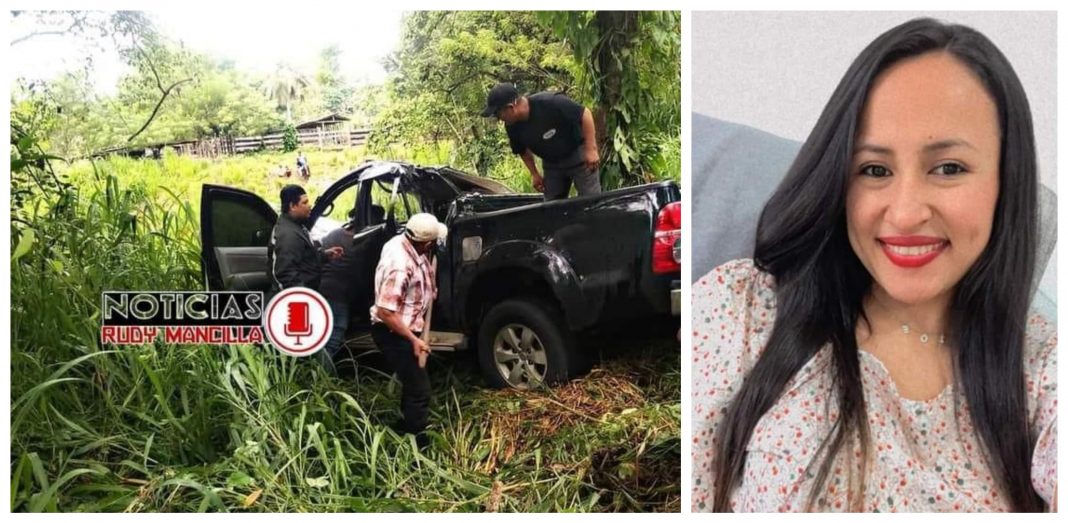 hondureña muere en accidente en Guatemala