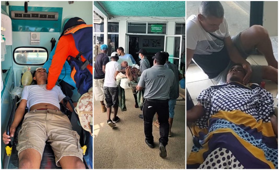 Heridos por incendio en Guanaja