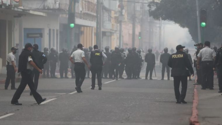 exmilitares ataque Congreso de Guatemala